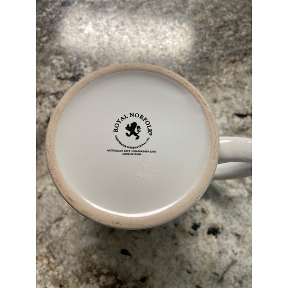 Royal Norfolk Fall Mug Set Pumpkin Spice Harvest Coffee Tea Autumn Decor - Picture 6 of 10